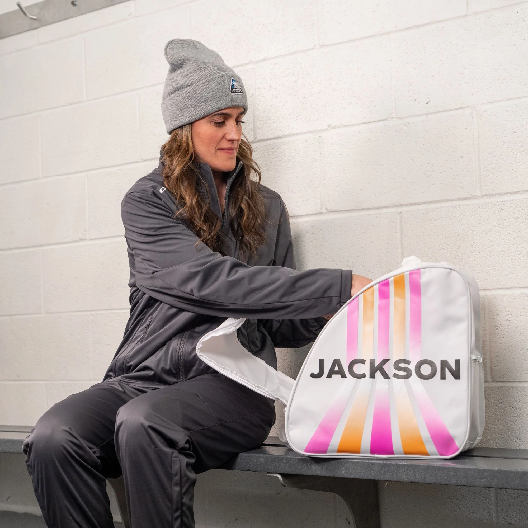 JACKSON OVERSIZED SKATE BAG (WHITE) - Image 4